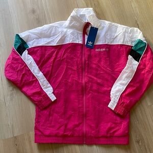 Retro style Adidas originals tech track jacket windbreaker